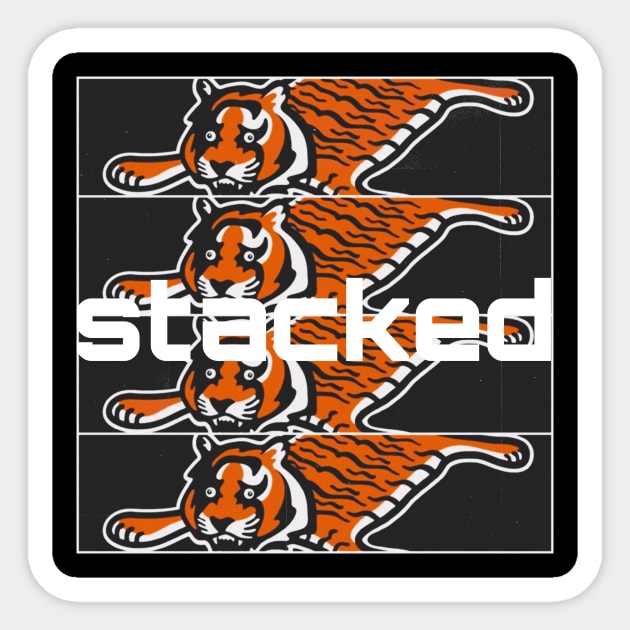 Stacked Sticker by TANKRUTT